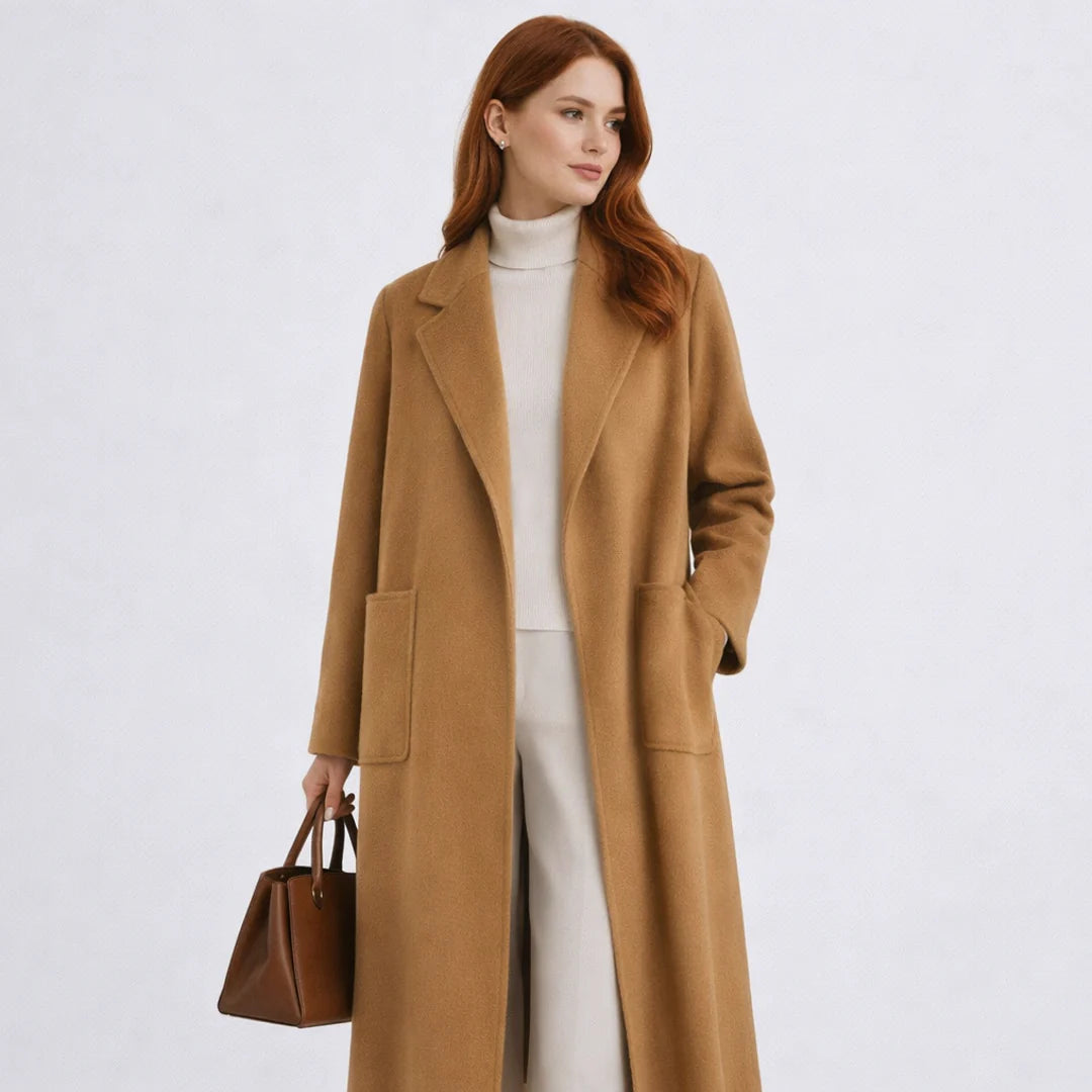 Ludmilla Icon Coat | Camel