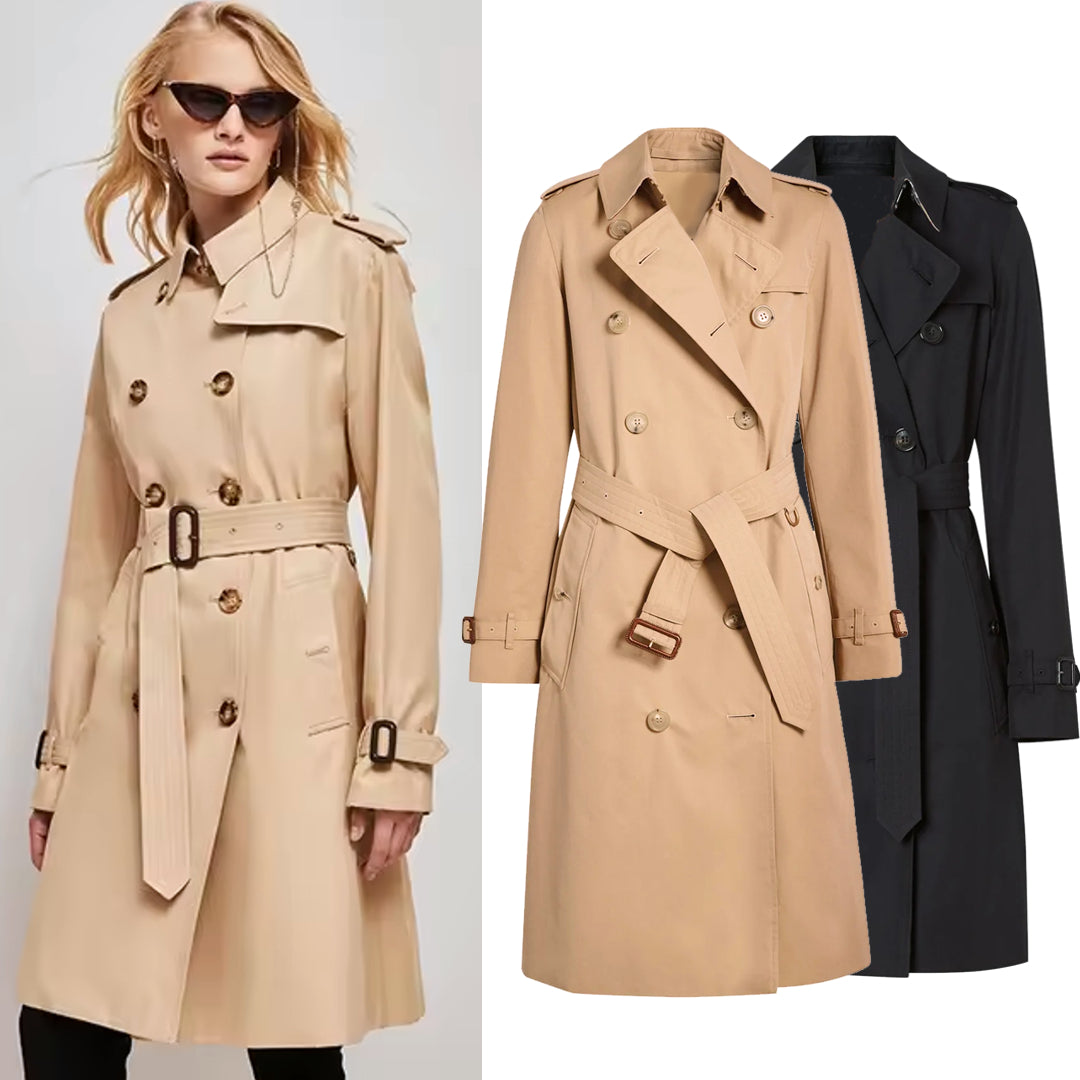 Long Kensington Trench Coat