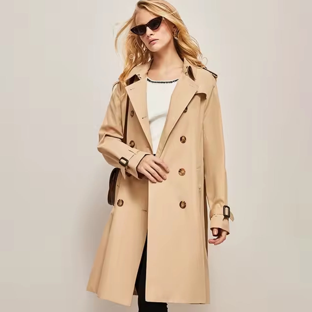 Long Kensington Trench Coat