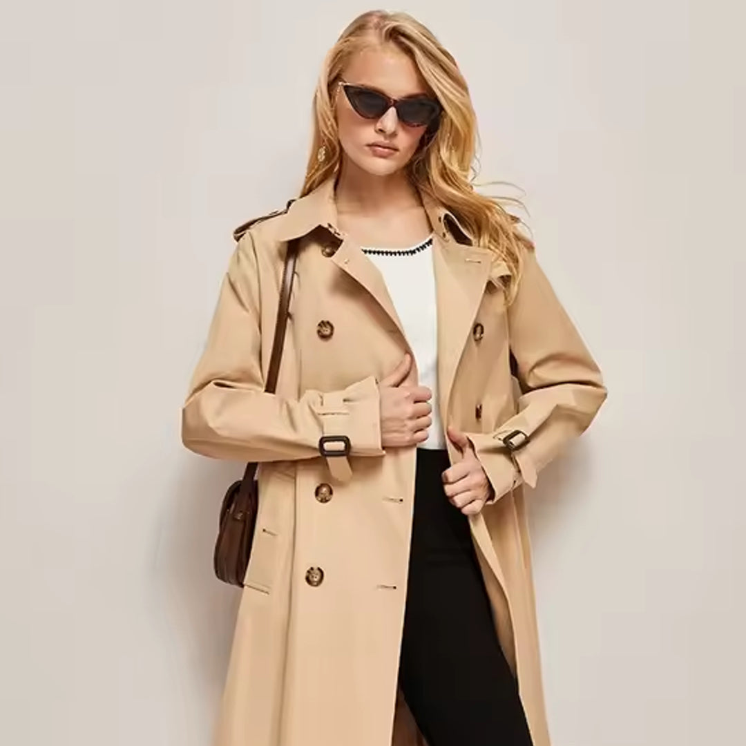 Long Kensington Trench Coat