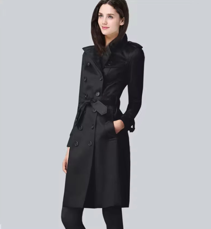 Long Kensington Trench Coat